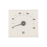 RENTO Teploměr do sauny AL - bílý