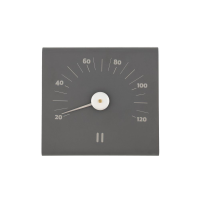 RENTO Teploměr do sauny AL - šedý