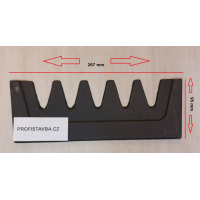 MBS - zábrana - náhradní litinová zarážka polen - MAGNUM, STRONG, OLYMP - G00098