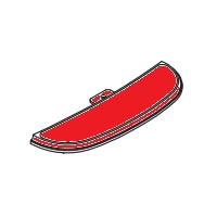 Jotul - náhradní límec F 3 CB, TD BP - 12015215 - v černém laku