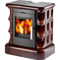 HAAS+SOHN - MANTA - černá, hnědá kachle, kachlový top+sokl