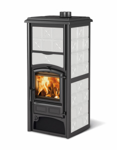 La Nordica - Loriet S D.S.A. bílá - kamna s výměníkem