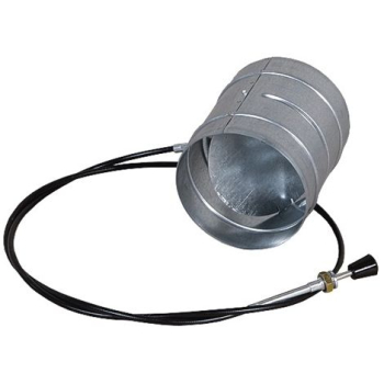 Klapka do hliníkových rozvodů 125 mm, pozink