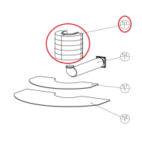 JOTUL akumulační prstenec pro kamna F 176