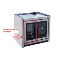 MBS - Sestava dvířek topeniště pro sporák STRONG