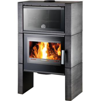 DALE s troubou, antracit/kachle metallic