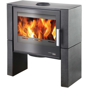 DALE, černá, kachlový obklad anthrazit metallic