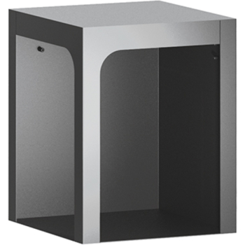 Lavice Salzburg rohová, černá