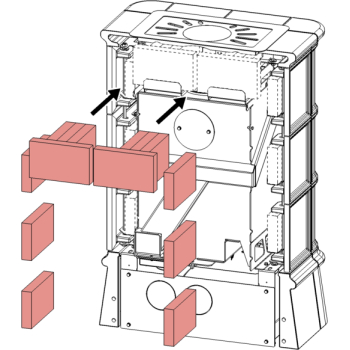 HAAS+SOHN - Akumulační kámen sada - FARO (65 kg)