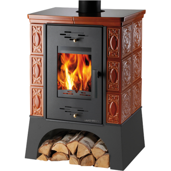 EMPOLI, kachle karamel, podstavec černý