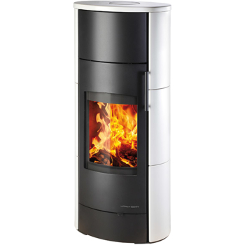 ORBA, matowy biały/czarny