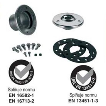 Tryska recyrkulační nerez 1 1/2 p/f