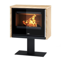 ABX OSAKA noha pískovec včetně horní desky, černý plech