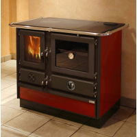 MBS - sporák SD THERMO MAGNUM PLUS BORDO pravý, 14,3kW/10,2kW