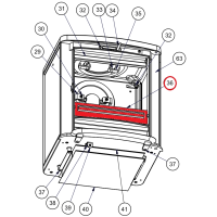 SCAN - náhradní zarážka polen ANDERSEN 4-5