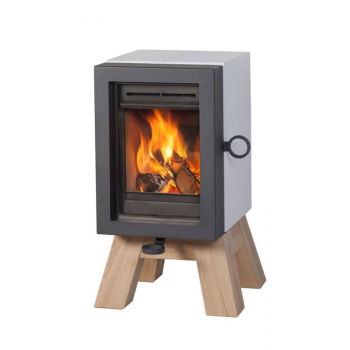Krbová kamna teplovzdušná Wanders Oak Concrete
