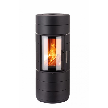 Krbová kamna teplovzdušná Leda Colona Lite S - černý lak