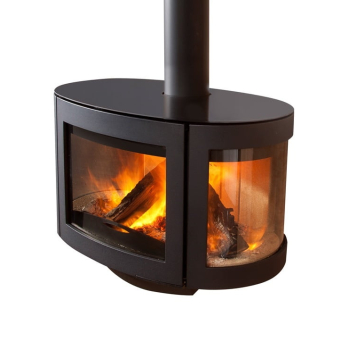 Krbová kamna teplovzdušná Wanders Black Pearl