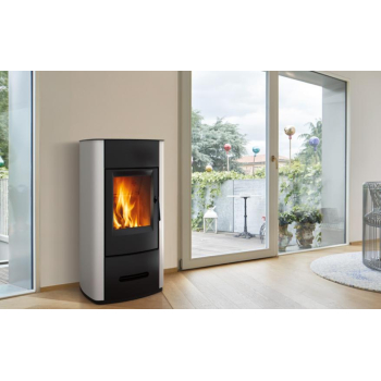 Krbová kamna teplovzdušná Piazzetta E928 Steel
