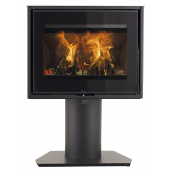 Krbová kamna teplovzdušná Heta Scan-Line 95 na noze - otáčecí