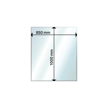 Aduro - obdélník - sklo pod kamna