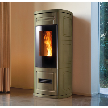 Krbová kamna teplovzdušná Piazzetta P230 C s keramickou základnou