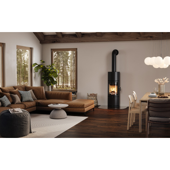 Krbová kamna teplovzdušná Leda Greena Pure