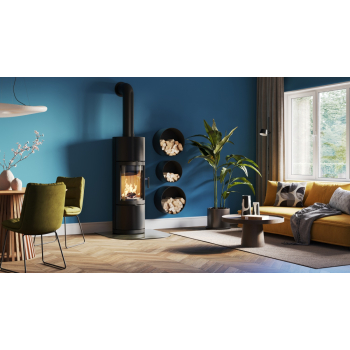 Krbová kamna teplovodní Leda Greena W Nature