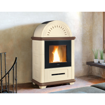 Krbová kamna teplovzdušná Piazzetta Stubotto C - pelety