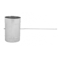 Karl Komínová klapka, průměr 180mm (síla 1mm) - nerez