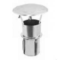 Karl nerezová komínová stříška - redukce do komína, průměr 250mm