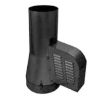 Karl M500 komínový ventilátor, redukce do komína, průměr 150mm - černá