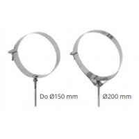 Karl úchytka ohebného potrubí, průměr 200mm