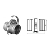 Karl potrubní filtr, průměr 125mm