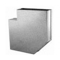 Karl koleno 90° - kanál, 150 x 50mm