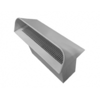 Karl mřížka pro přívod externího vzduchu - kanál, 200 x 90mm, bílá