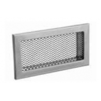 Karl ukončení kanálu mřížkou, 200 x 90 - černá