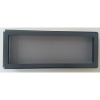 Karl SOLID ventilační mřížka  bez žaluzie 335 x 195mm - grafitová