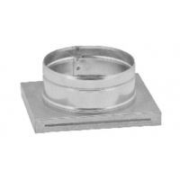 Karl SOLID na ohebné potrubí, průměr 150mm, 335 x 195mm