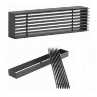 Karl LINES ventilační mřížka, 650 x 60mm - černá