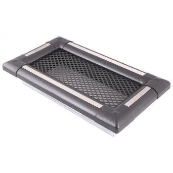 Krbová mřížka 10x20 cm, PREMIUM EXCLUSIVE grafit / nerez