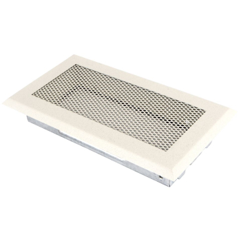 Krbová mřížka 10x20 cm, PREMIUM krémový brokát