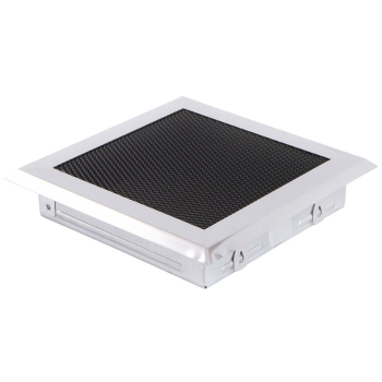 Krbová mřížka 16x16 cm, PREMIUM chrom