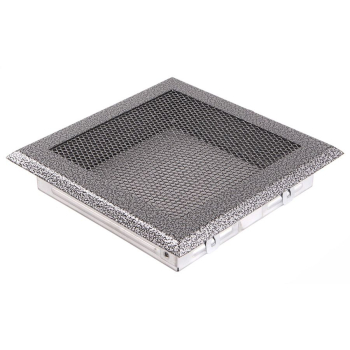 Krbová mřížka 16x16 cm, PREMIUM staré stříbro