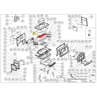 JOTUL náhradní deflektor F 500 vermekulit