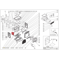 JOTUL - boční vnitřní díl F 3 CB levý