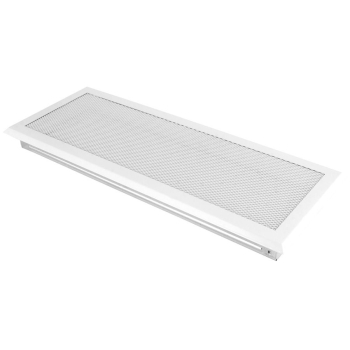 Krbová mřížka 16x45 cm, PREMIUM bílá