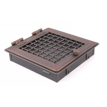 Krbová mřížka PREMIUM STYL 21x21 cm, měděná patina