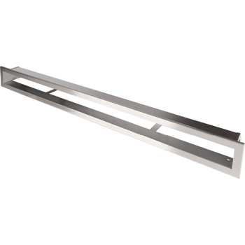 Krbová mřížka OTEVŘENÁ 80x6 cm, nerez