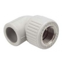 PPR - KOLENO 90° S KOVOVÝM ZÁVITEM VNITŘNÍM D 20x1/2 - Ekoplastik